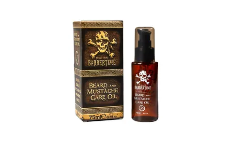 BARBERTIME Bartöl Bart & Schnurrbart Öl - Beard Oil Bartpflege 75ml, 1-tlg.
