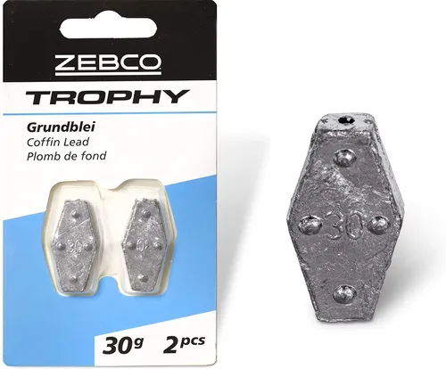Zebco Trophy Grundblei  Angelblei Blei Angeln 10g 5 Stück 6295010