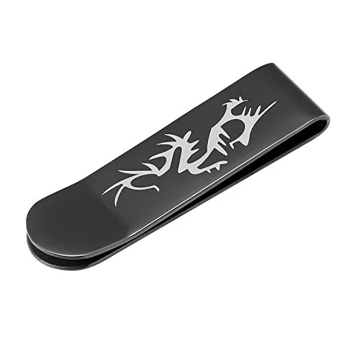 DonDon Herren Geldscheinklammer – Tribal Drache