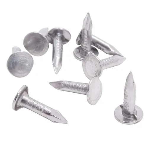 DAPRONA Dachpappennägel Dachpappstift, Pappnägel Silber 15mm Zur Befestigung von Dachschindeln, Dachpappe oder Kunststoffplanen