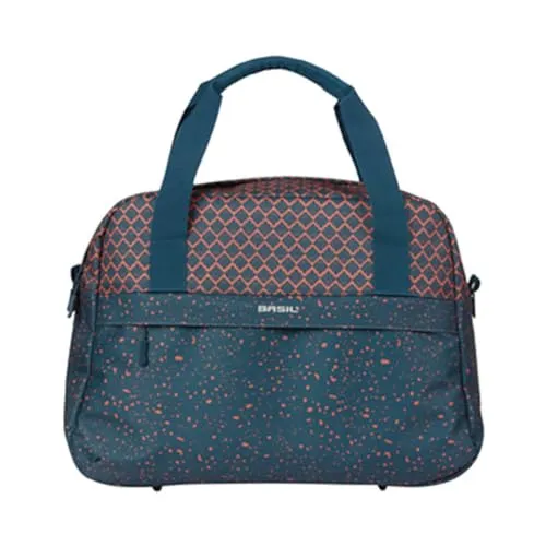 Basil Flair Carrier Bag 18l One Size - Fahrradtaschen mit 18l Volumen, stilvolles navy Design und praktische Handhabung für den Alltag