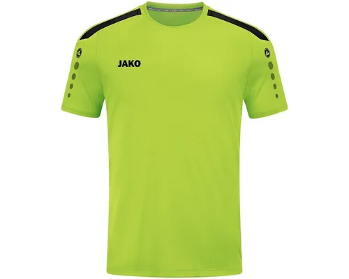 Jako T-Shirt Trikot Power (Polyester-Interlock, strapazierfähig) neongrün Kinder