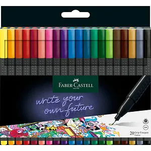 FABER-CASTELL Grip Fineliner farbsortiert 0,4 mm, 1 St.