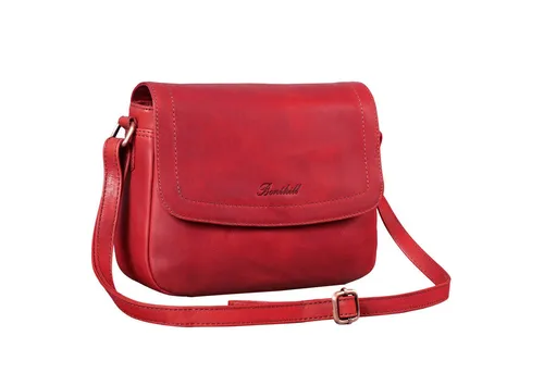 Benthill Umhängetasche Damen Echt Leder Handtasche Umhängetasche Schultertasche Vintage Bag, Schultergurt / Umhängegurt Reißverschlussfach