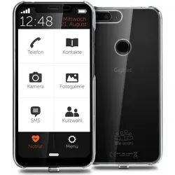 Gigaset GS195LS Smartphone 3GB/32GB - Handy ohne Vertrag mit 6,2'' IPS-Display, Dual-SIM und 13 MP Dualkamera für beeindruckende Fotos. Ideal für Technikliebhaber, die Wert auf Qualität legen.