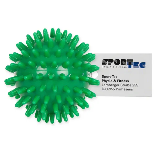 Igelball Massageball Reflexzonen Massage Selbstmassage mittel 7 cm grün