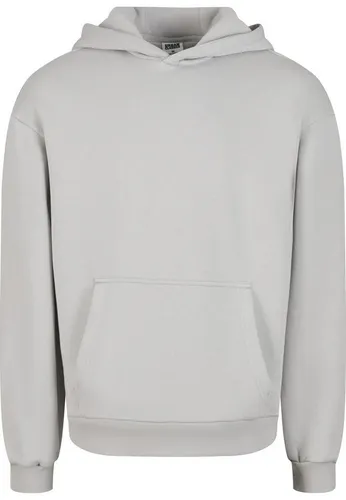 Urban Classics Fluffy Hoodie light asphalt Gr. L - Herren-Sweatshirt aus kuscheligem Material, ideal für kalte Tage und lässige Styles.
