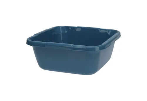 HAC24 Schüssel Spülschüssel Waschschüssel Spüle Camping Abwaschschüssel, robust, Eckig 6 Liter 29 x 29 x 12 cm