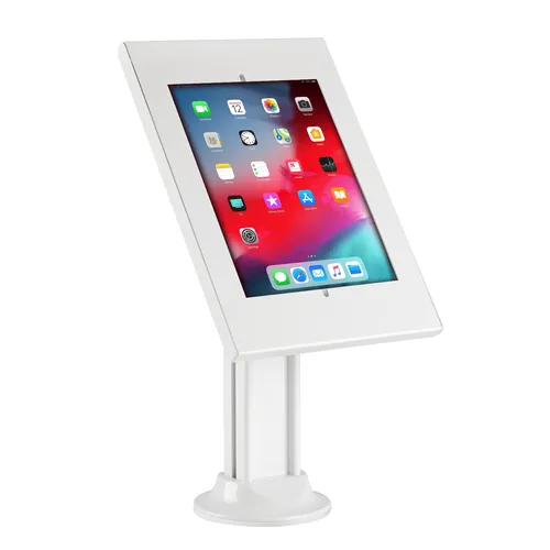 Maclean MC-908 Tablet Tischhalterung - Universelle Diebstahlsicherung für iPad und Samsung Galaxy, 90° drehbar und ideal für öffentliche Bereiche
