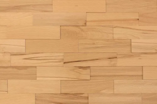 Wodewa Wandpaneel Echtholz Buche Living - 3D-Optik für stilvolle Wände - Wand & Decke: 100-tlg. Set aus echtem Buchenholz mit schallreflektierendem 3D-Effekt, ideal für kreative Innenraumgestaltungen.