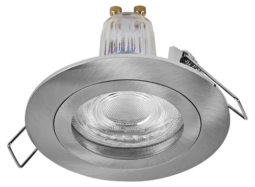 Osram Spot Set LED Einbaustrahler GU10 4,5W Satin Click, 3er-Set