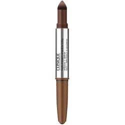 CLINIQUE High Impact Shadow Play Lidschatten 1.9 g Rum + Cola - Lidschatten mit zwei Enden für vielseitige Augen-Looks. Cremiger Stift und samtiger Puder in einem, 12 Stunden Haltbarkeit und ideal für empfindliche Augen.