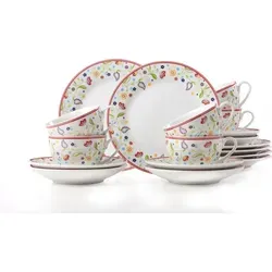Ritzenhoff & Breker Kaffeeservice Geschirr-Set für 6 Personen