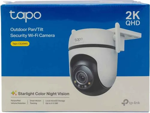 TP-Link C520WS IP-Sicherheitskamera 4MP – 2K Auflösung für Innen und Außen