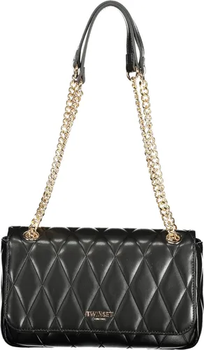 TWINSET Damen schwarze Tasche - Elegante Handtasche für Damen in klassischem Design, aus hochwertigem Material, ideal für jeden Anlass und stilvolle Outfits.