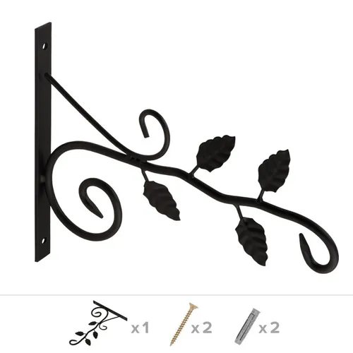 Blumenhalter, Wandblumenhalter, Blumentopfhalter UK 5 Blätter C 230x320