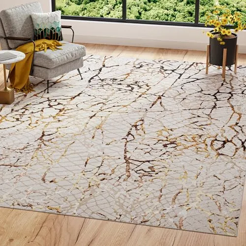 Teppiche Gold von Tapiso