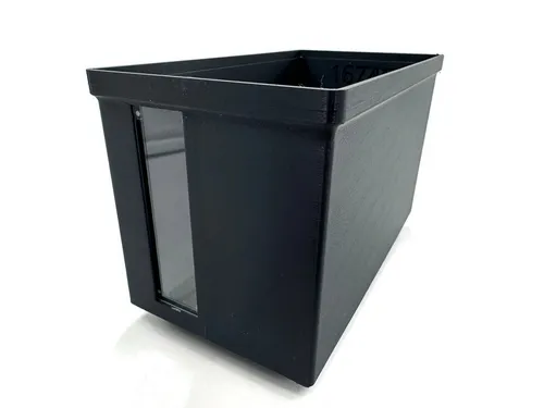 eXODA Kaffeedose Bohnenbehälter 380g für Melitta E950 E955 E957 - Kaffeedosen für Kaffeeliebhaber, luftdichter Verschluss für optimale Frische und transparente Sichtscheibe zur einfachen Füllstandkontrolle.