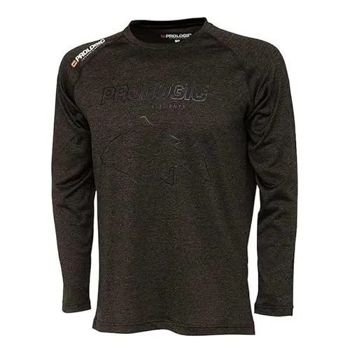 Prologic UV Camo Long Sleeve T-Shirt, Angelbekleidung, Angeln T-Shirt, Unisex, Camo/Green, Medium