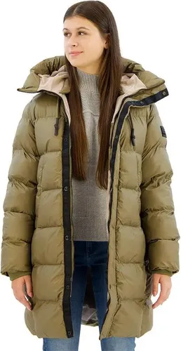 G-Star Damen Whistler Parka Puffer, Grün - Funktionsjacke mit Schirmkapuze und Kordelzug, idealer Schutz gegen Wind und Kälte für Outdoor-Aktivitäten.