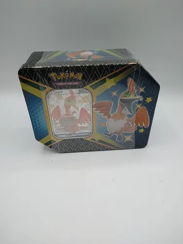 Pokémon TCG Glänzendes Schicksal Tin Box Urgl V - TCG OVP Displays mit Booster und einzigartigem Urgl V Charakter, ideal für Sammler und Spieler, Neu und originalverpackt aus 2021.