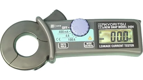 Produktbild Miernik cęgowy prądu upływu AC 0,1mA-100A KEW2434
