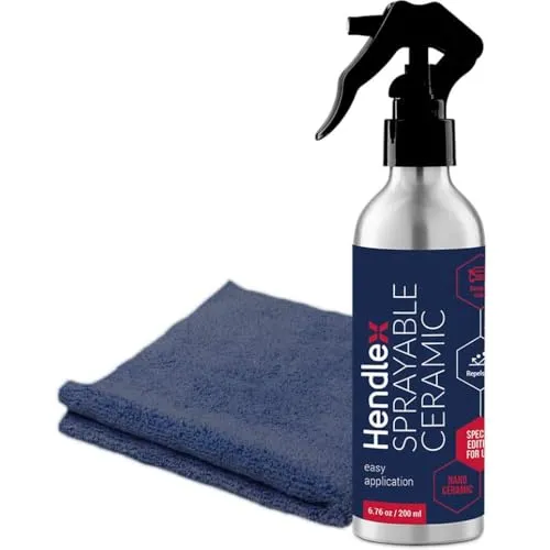 Keramikversiegelung Auto Nano Spray – Hochwertige Ceramic Coating für perfekten Schutz - Autopflege & Motorradpflege: Schützt den Autolack effektiv und sorgt für strahlenden Glanz mit einfacher Anwendung im 200 ml Aerosol.