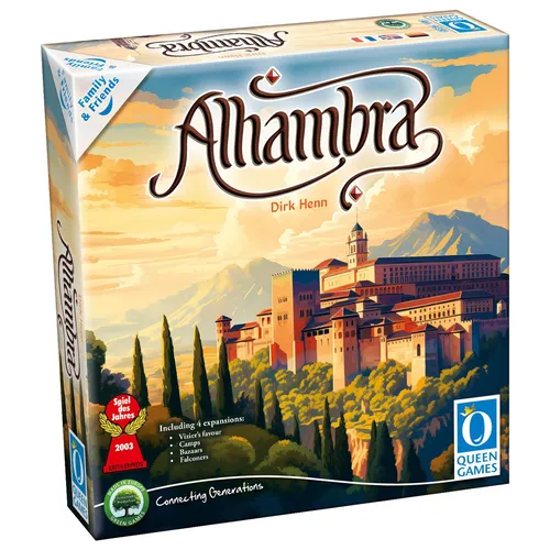 Queen Games Alhambra Family and Friends INT Compact Edition von Hutter Trade GmbH+CoKG