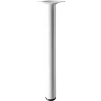 Hettich Tischbein Ø 30 mm x 300 mm Weiß