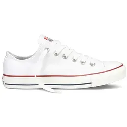 CONVERSE Chuck Taylor All Star Sneaker Herren - Weiß, Größe 44 - Schuhe: Klassische Lowcut-Sneaker aus robustem Textil, ideal für Freizeit und Alltag, mit belüfteten Ösen und stoßdämpfender Gummi-Außensohle.
