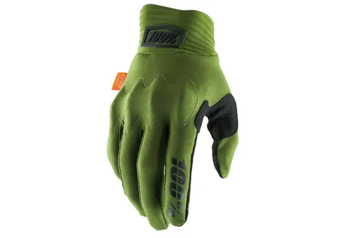 100% Motorradhandschuhe - Cognito - Handschuhe mit D30® Fingerknöchelschutz, strapazierfähigem 4-Way Stretch Material und Touchscreen-fähigem Zeigefinger für optimalen Grip und Komfort beim Fahren.