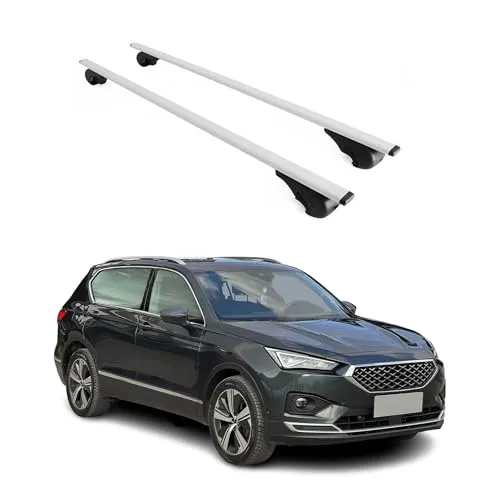 OMAC Dachträger Gepäckträger für Seat Tarraco 2019-2025 in silber von OMAC