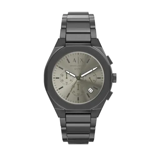 Herrenarmbanduhr ARMANI EXCHANGE AX4296 – Stilvoll in Grau - Entdecken Sie die Herrenarmbanduhr ARMANI EXCHANGE AX4296 in Grau. Diese modische Uhr verbindet zeitloses Design mit einem robusten Stahlarmband und eignet sich perfekt für jeden Anlass.