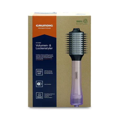 Grundig Warmluftbürste HS 6482 mit Ionic-Funktion