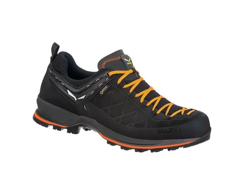 Salewa MTN Trainer 2 GTX Wanderschuhe - Wasserdichte Herren Wanderschuhe für alpine Zustiege, mit robustem Veloursleder-Obermaterial und Vibram-Außensohle für maximale Abriebfestigkeit.