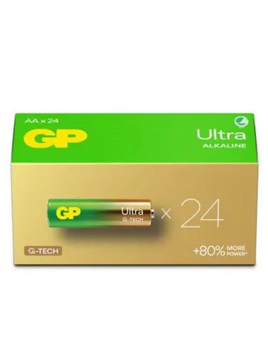 GP Battery Ultra Alkaline AA/LR06 24-pack