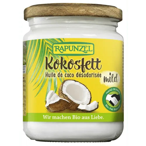 Kokosfett bio (200g) - Hochwertiges Kokosfett für vielfältige Anwendungen in der Küche. Ideal zum Braten und Backen, mit natürlichem Geschmack und geprüfter Qualität.