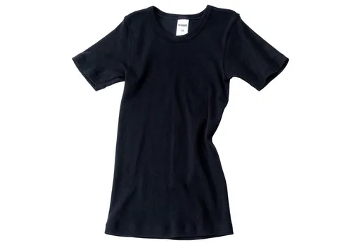 HERMKO Unterziehshirt 2812 Kinder kurzarm Shirt aus Bio-Baumwolle Mädchen u Jungen Unterhemd