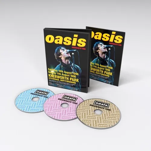 Knebworth 1996 [3 DVDs] - Musik Kategorien, unvergessliches Konzert-Event mit legendären Auftritten, ideal für Fans von Live Musik.