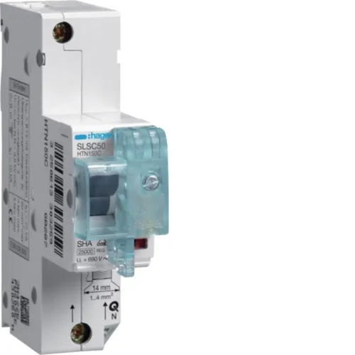 Hager HTN150C SLS Schalter 1-Polig 50A