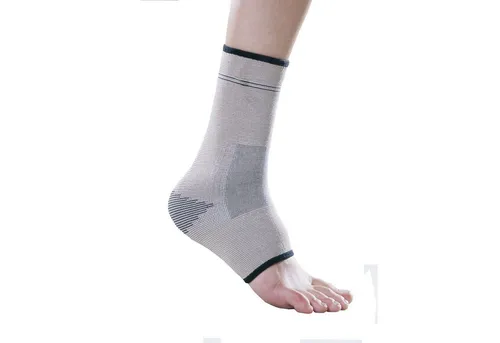 Mikros Bambus Fleece Fußgelenkbandage, Größe XLarge (Umfang Knöchel 29-32cm)