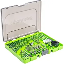 Greenworks 90-teiliges Schwarzoxid-Bohr- und Antriebs-Bit-Set