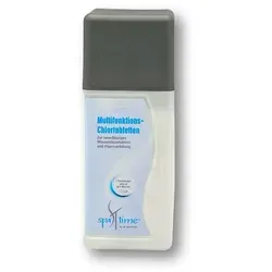 Bayrol SpaTime Multifunktions-Chlortabletten 20 g - Poolzubehör, langsamlösliche Multifunktions-Chlortabletten für zuverlässige Desinfektion und Algenvermeidung im Whirlpoolwasser.