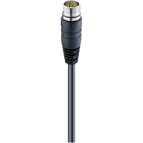 Lumberg Automation 21076 Sensor-Aktor-Steckverbinder M23, 1m - Steckverbinder Zubehör mit konfektioniertem M23 Stecker, ideal für zuverlässige Verbindungen in Automatisierungsanwendungen.