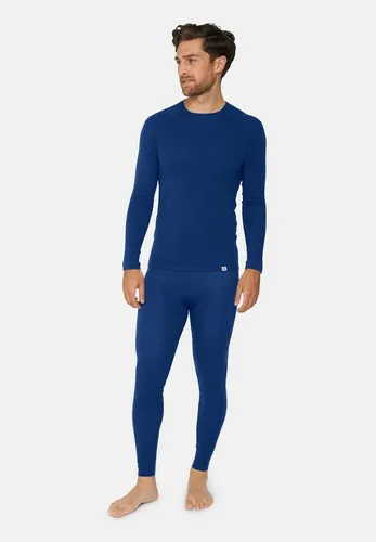 DANISH ENDURANCE Funktionsshirt Merino Baselayer Funktionsunterwäsche Set, Langarm Shirt & Hose, Temperaturregulierend