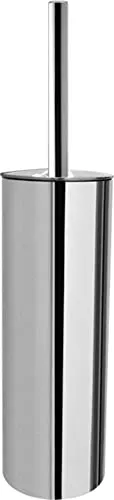 Duravit Bürstengarnitur D-Code - Eleganter WC-Bürstenhalter - WC-Bürsten & Halter mit pflegeleichter Chromoberfläche, bodenstehend für einfache Handhabung und ohne Bohren, ideal für jedes Badezimmer.