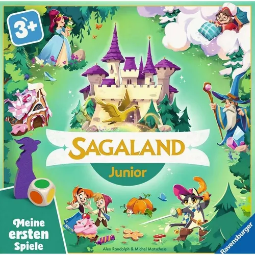 Ravensburger Sagaland Junior – Das Märchenabenteuer für Kinder - Entdecke die spannende Märchenwelt mit Ravensburger Sagaland Junior! Ideal für den Spielspaß mit Freunden und Familie, fördert Kreativität und Fantasie.