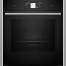 B64FT33N0 FullSteam Slide Hide - 22 Heizarten, Bratenthermometer mit EasyClean, Made in Germany für perfekte Backergebnisse