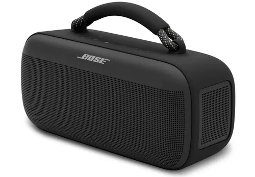 Bose SoundLink Max Schwarz - Tragbarer Bluetooth Lautsprecher, IP67-zertifiziert und 20 Stunden Akkulaufzeit für ununterbrochenen Musikgenuss