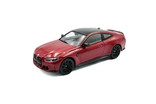 SOLIDO 4316001 BMW 4-SERIES M4 Coupe Competition (G82) 2023 - Red 1/43 - Modellauto im Maßstab 1/43, detailgetreu und ideal für Sammler und BMW-Fans.